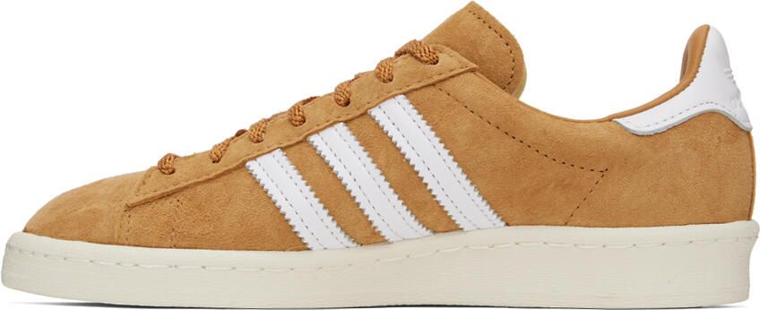 Adidas Originals Tan Campus 80s Sneakers - Picture 3