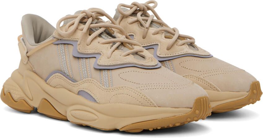 Adidas Originals Taupe Ozweego Sneakers - Picture 2