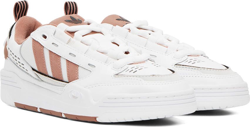 Adidas Originals White ADI2000 Sneakers - Picture 2