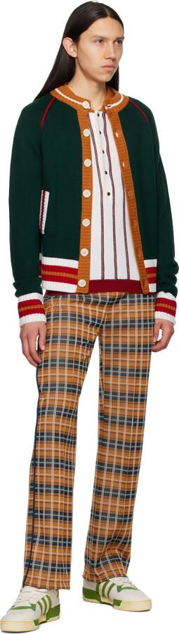 Adidas Originals White & Green Rivalry Low 86 Sneakers - Picture 4