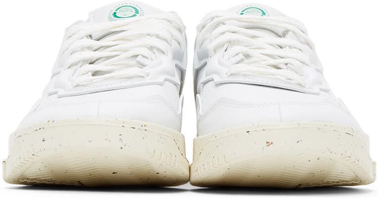 Adidas Originals White Clean Classics SC Premiere Sneakers - Picture 3