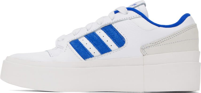 Adidas Originals White Forum Bonega Sneakers - Picture 3