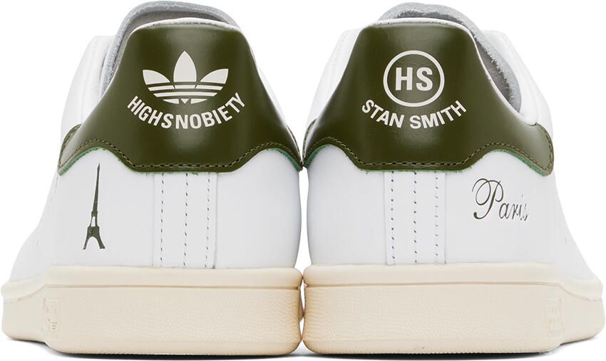 Adidas Originals White Highsnobiety Edition Stan Smith Sneakers