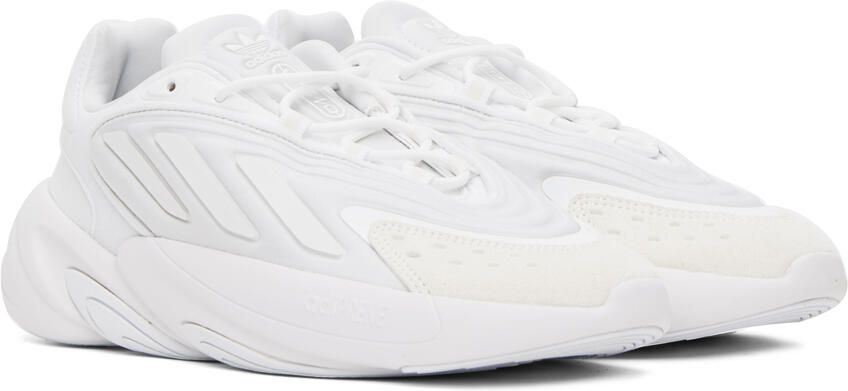 Adidas Originals White Ozelia Sneakers - Picture 2