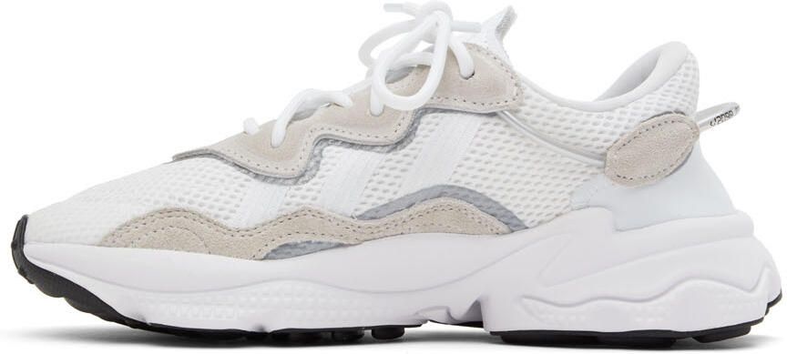 Adidas Originals White Ozweego Sneakers - Picture 5