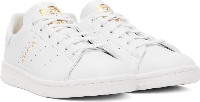 Adidas Originals White Stan Smith Lux Sneakers - Picture 2