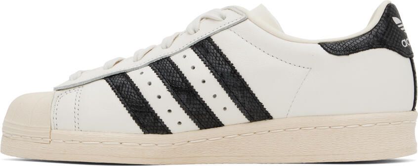 Adidas Originals White Superstar 82 Sneakers - Picture 3