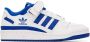 Adidas Kids White & Blue Forum Low Big Kids Sneakers - Thumbnail 1