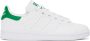 Adidas Kids White & Green Stan Smith Big Kids Sneakers - Thumbnail 1