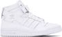 Adidas Kids White Forum Mid Big Kids Sneakers - Thumbnail 1