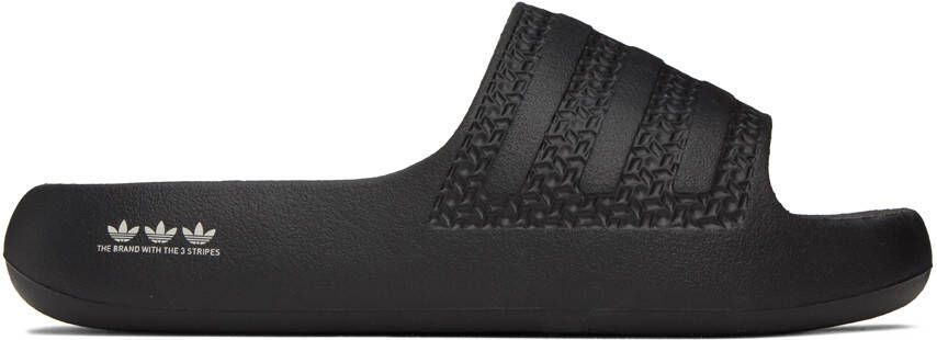 Adidas Originals Black Adilette Ayoon Slides