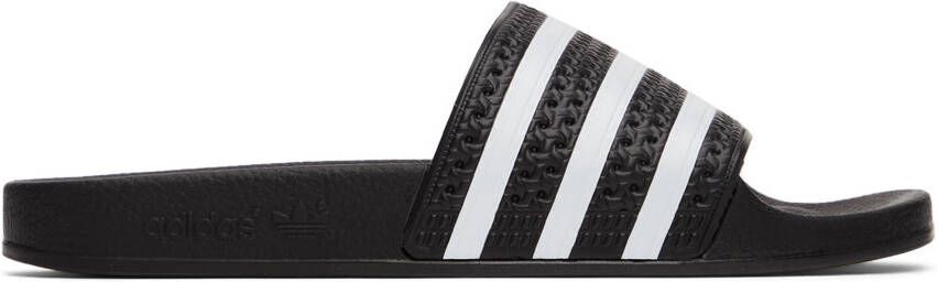 Adidas Originals Black & White Adilette Slides