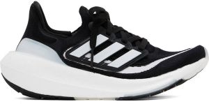 Adidas Originals Black & White Ultraboost Light Sneakers
