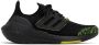 Adidas Originals Black & Yellow Ultraboost 22 Sneakers - Thumbnail 1