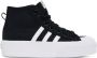 Adidas Originals Black Nizza Platform Mid Sneakers - Thumbnail 1