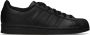Adidas Originals Black Superstar Sneakers - Thumbnail 1