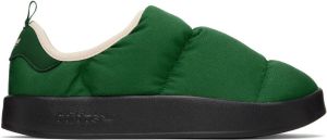 Adidas Originals Green Puffylette Slippers