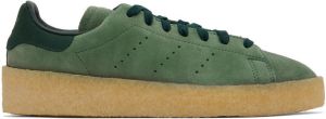 Adidas Originals Green Stan Smith Crepe Sneakers