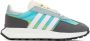 Adidas Originals Gray & Blue Retropy E5 Sneakers - Thumbnail 1