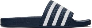 Adidas Originals Navy & White Adilette Slides