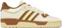 Adidas Originals Off-White & Brown Rivalry Low 86 Sneakers - Thumbnail 1