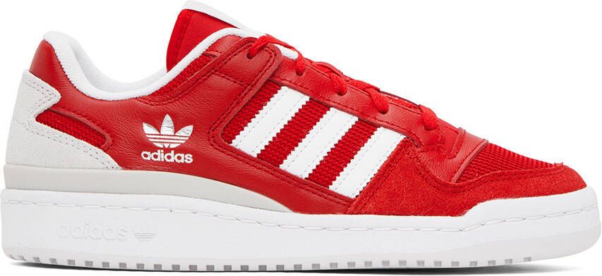 Adidas Originals Red Forum Low Sneakers