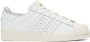 Adidas Originals White & Beige Superstar 82 Sneakers - Thumbnail 6