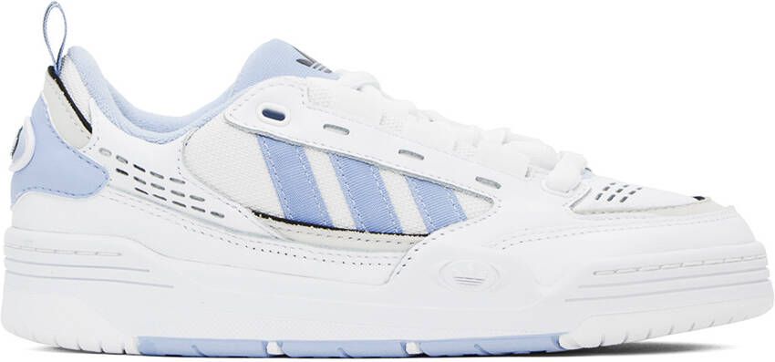 Adidas Originals White & Blue Adi2000 Sneakers