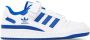 Adidas Originals White & Blue Forum Low Sneakers - Thumbnail 1