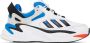 Adidas Originals White & Blue Ozmorph Sneakers - Thumbnail 1