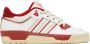 Adidas Originals White & Red Rivalry Low 86 Sneakers - Thumbnail 1