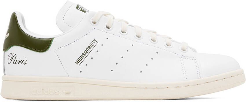 Adidas Originals White Highsnobiety Edition Stan Smith Sneakers