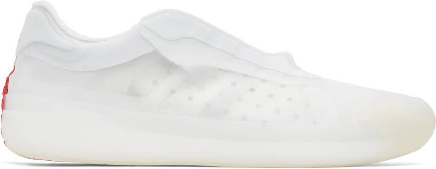 Adidas Originals White Prada Edition A+P Luna Rossa 21 Sneakers