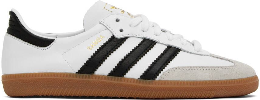 Adidas Originals White Samba Decon Sneakers