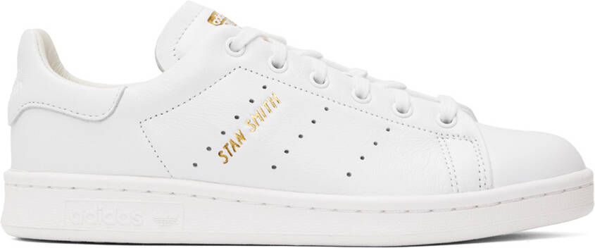 Adidas Originals White Stan Smith Lux Sneakers