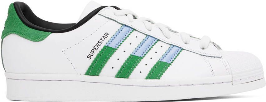 Adidas Originals White Superstar Sneakers