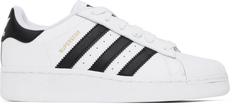 Adidas Originals White Superstar XLG Sneakers