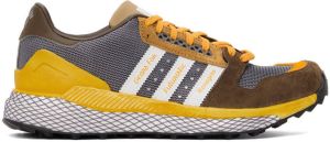 Adidas x Human Made Brown & Grey Questar Sneakers
