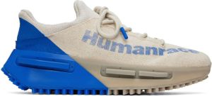 Adidas x Hu race by Pharrell Williams Beige & Blue NMD S1 Mahbs Sneakers