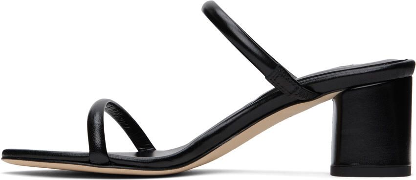 Aeyde Black Anni Heeled Sandals - Picture 3