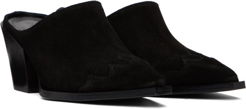 Aeyde Black Astrid Mules - Picture 2