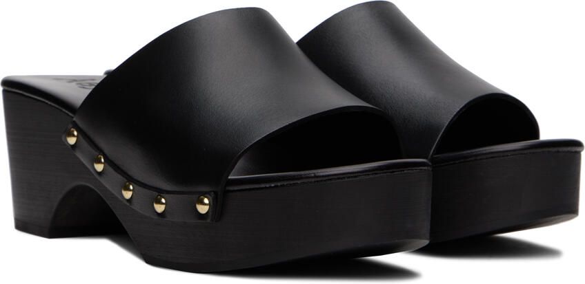 Aeyde Black Bobbie Clogs - Picture 2