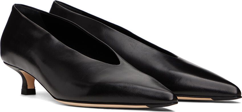 Aeyde Black Clara Heels - Picture 2