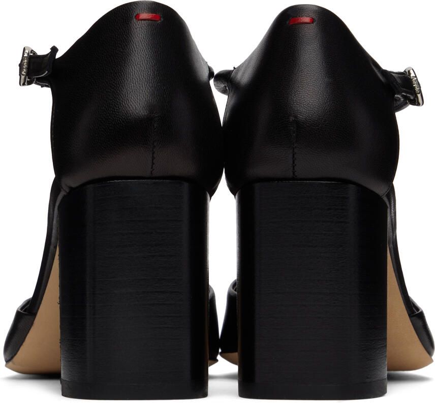 Aeyde Black Kamal Heels