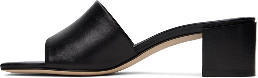 Aeyde Black Lissy Heeled Sandals - Picture 4