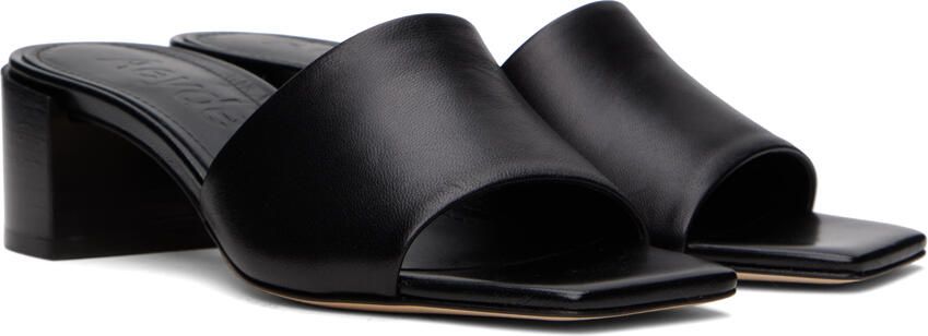 Aeyde Black Lissy Heeled Sandals - Picture 3