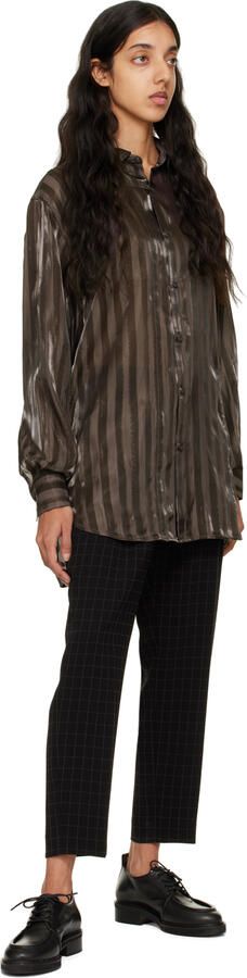 Aeyde Black Mara Oxfords - Picture 4