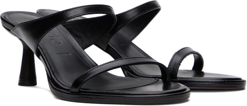 Aeyde Black Maru Heeled Sandals - Picture 3