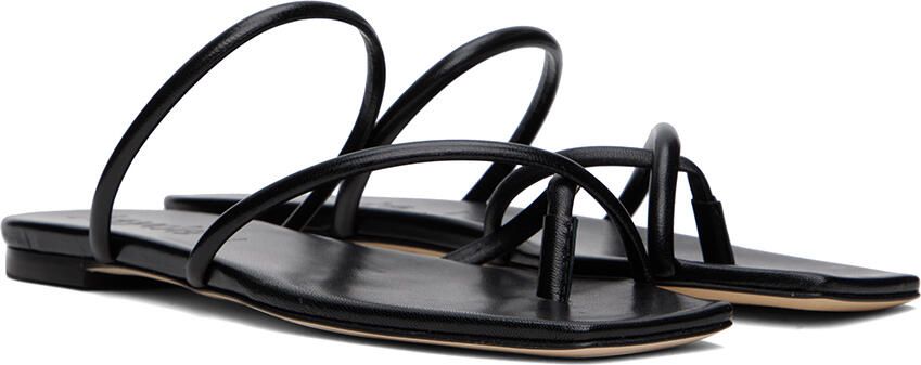 Aeyde Black Mina Sandals - Picture 3