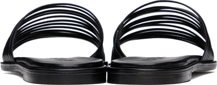 Aeyde Black Noa Sandals